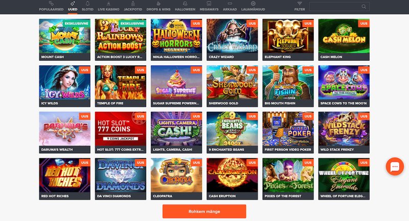 Casinooverviews.ee kasiino mängude ülevaade: Mis on uued trendid?